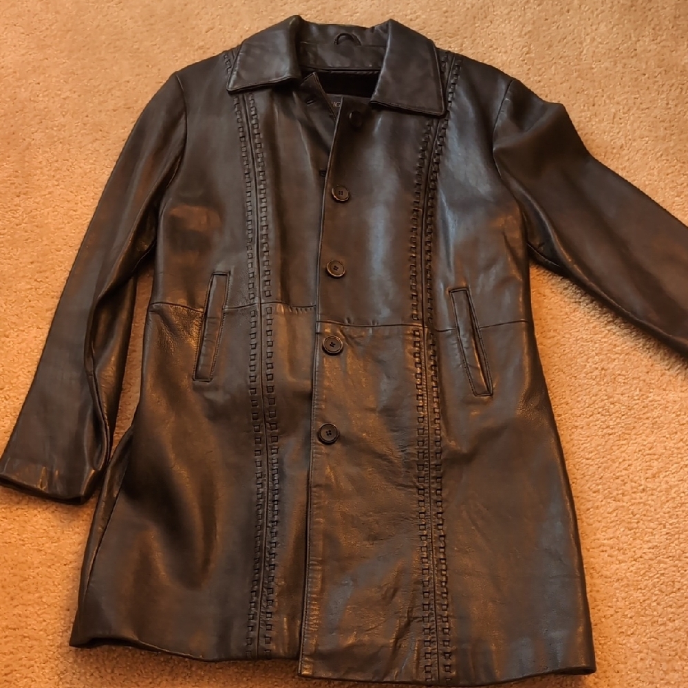 Designers Women's Black Leather Jacket